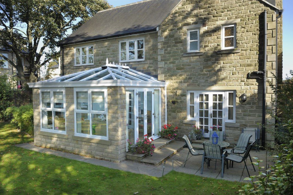 White pvcu conservatory costs